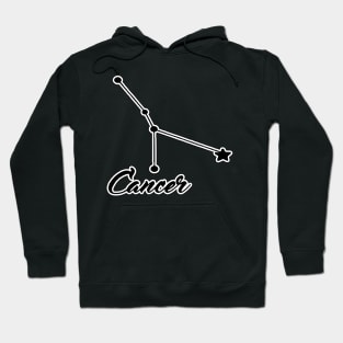 Cancer Zodiac Constellation Design Hoodie